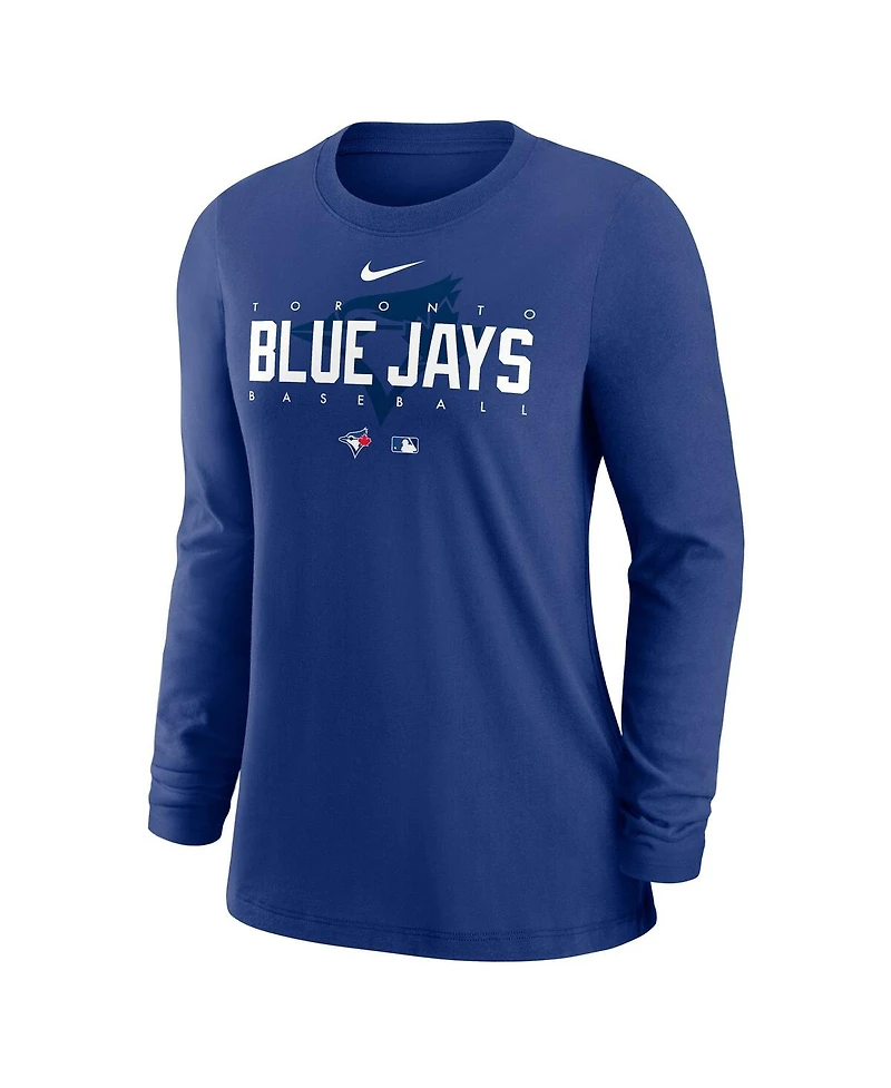 Nike Women's Royal Toronto Blue Jays Authentic Collection Legend Performance Long Sleeve T-Shirt
