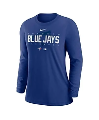 Nike Women's Royal Toronto Blue Jays Authentic Collection Legend Performance Long Sleeve T-Shirt