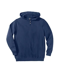 KingSize Big & Tall Fleece Pullover Henley