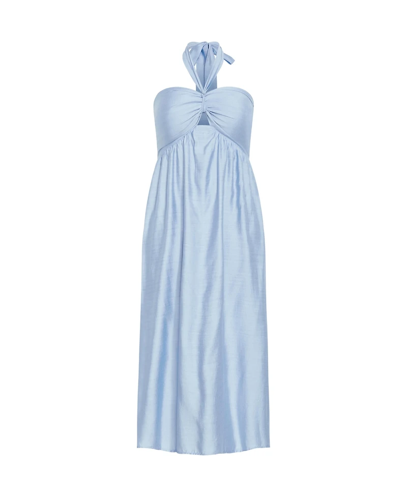 City Chic Plus Serene Peta Maxi Dress