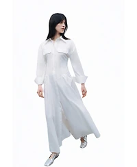 Nocturne Women's Gathers Detailed Maxi Dress