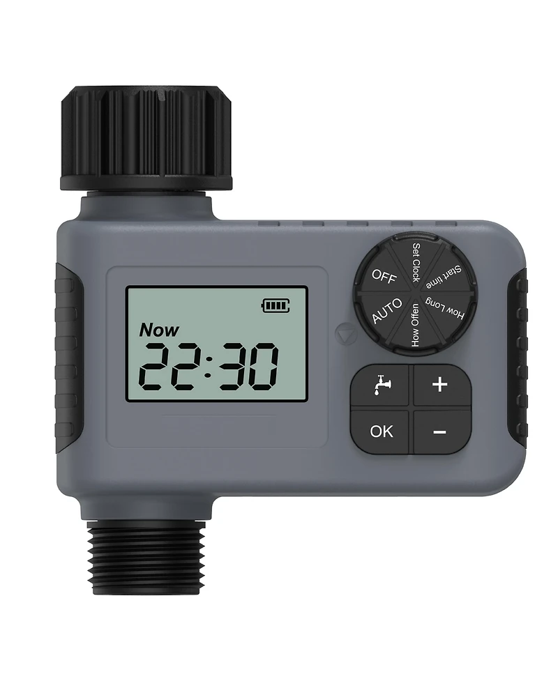 Sprinkler Timer Outdoor Programmable Water Timer for Lawn Garden Rain Delay Manual Automatic Watering