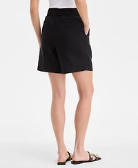 I.n.c. International Concepts Women's High-Rise Bermuda Shorts, Exclusively at Macy's