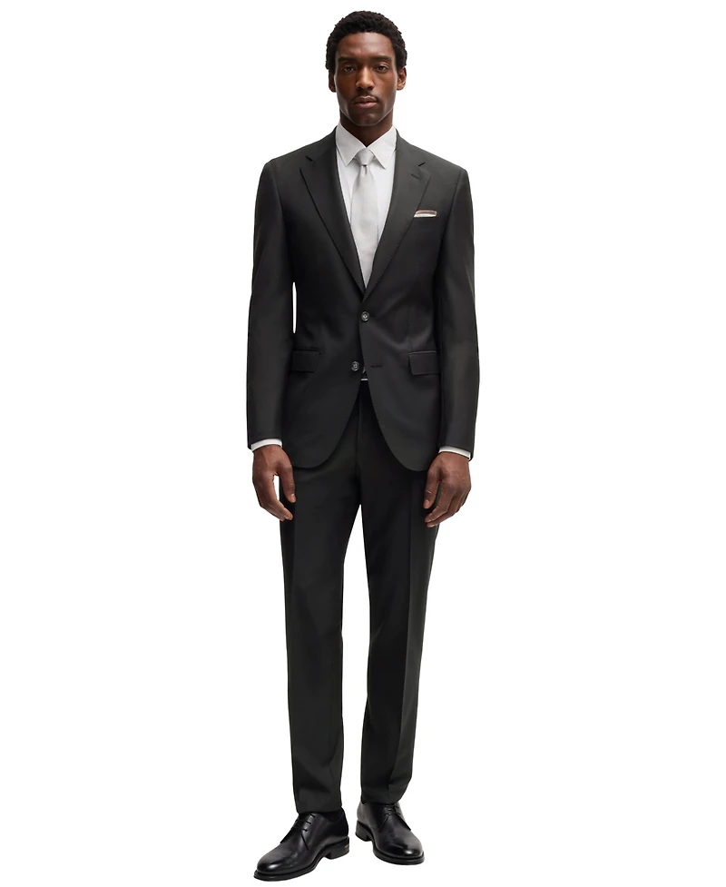 Boss by Hugo Men's Virgin Wool Slim-Fit Suit