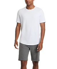 Kenneth Cole Men's Heathered Tech Performance 9" Shorts