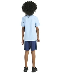 adidas Big Boys 2-Piece Short Sleeve T-Shirt and Woven Shorts Set