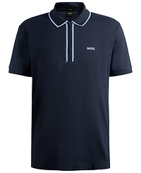 Boss by Hugo Boss Men's Contrasting Stripes Polo