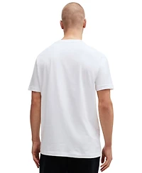 Boss by Hugo Men's Contrast Logo Regular-Fit T-Shirt