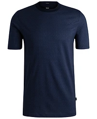 Boss by Hugo Boss Men's Two-Tone Monogram T-Shirt