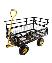 Cart Garden cart trucks make it easier to transport firewood