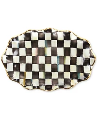 Mackenzie-Childs Courtly Check Ceramic Serving Platter