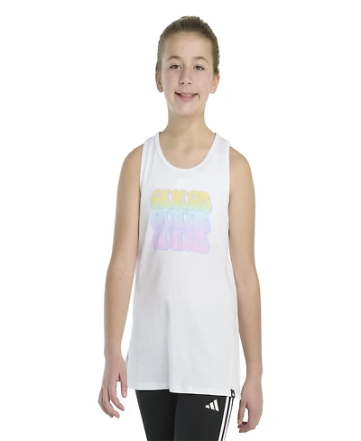 adidas Big Girls Sleeveless Racerback Tank Top