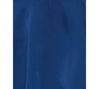 B Darlin Juniors' Satin Three-Tiered Mini Dress