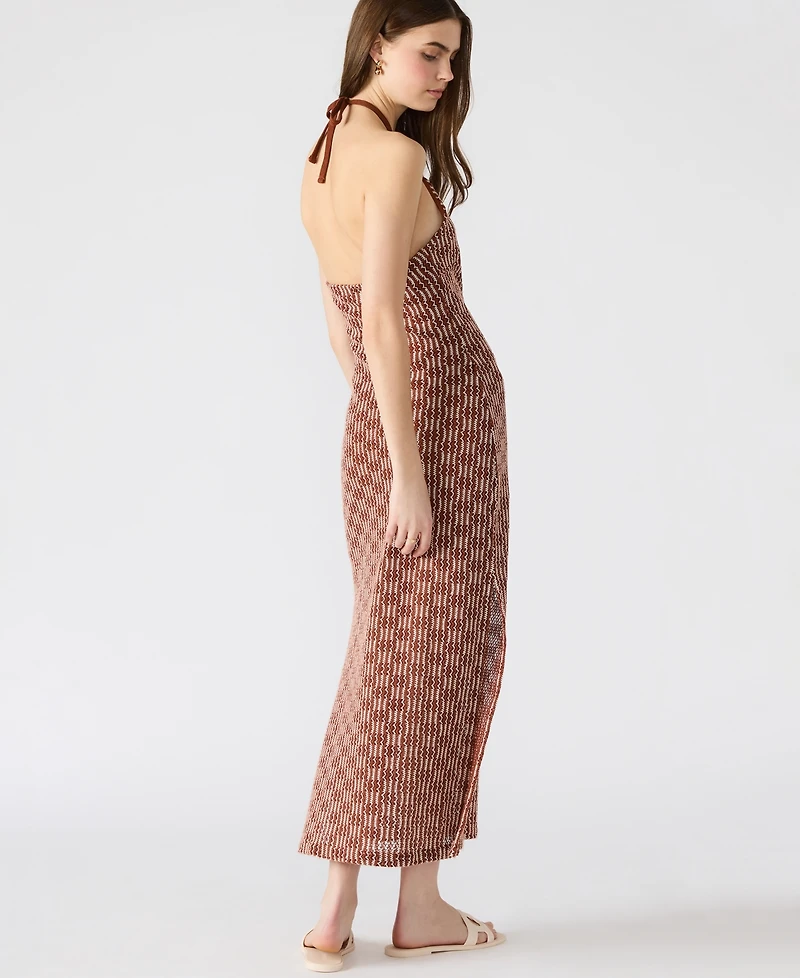 Steve Madden Women's Tatum Knit Halter Dress