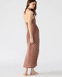 Steve Madden Women's Tatum Knit Halter Dress