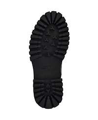Guess Women's Fionaa Charms Lace-Up Lug Sole Combat Boots