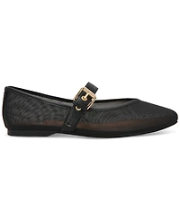 Dv Dolce Vita Women's Mulaney Mesh Buckle Mary Jane Flats