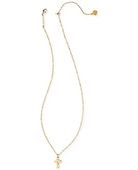 Kendra Scott Amelia Gold-Tone Crystal Cross Necklace Gift Set