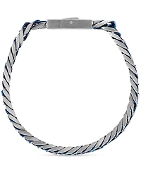 Esquire Men's Jewelry Two-Toned Curb Link Chain Bracelet, Exclusively for Macy's