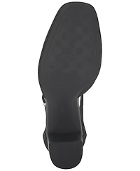 Lucky Brand Women's Kanira Square-Toe Stacked Heel Pumps