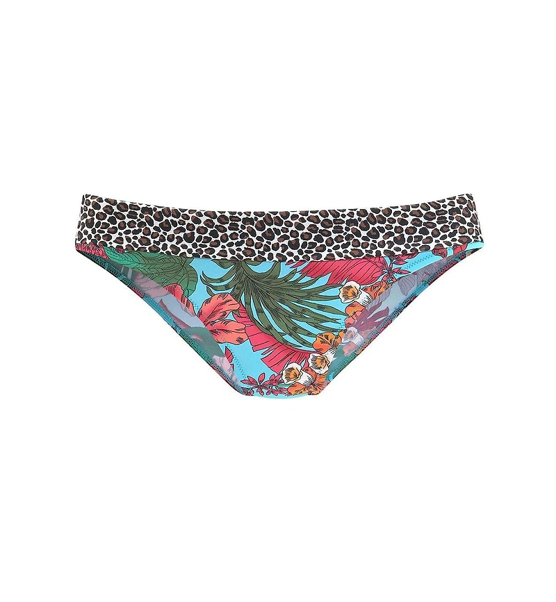 Lascana Women's Print Classic Bikini Swimsuit Bottom