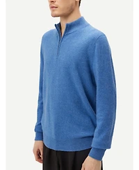 Gobi Cashmere Men's Half-Zip Sweater
