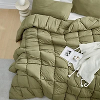 Washed Panda - Coma Inducer Oversized Comforter Set - Mayfly,Queen