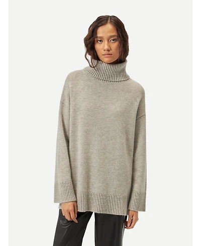 Gobi Cashmere Women's Roll-Neck Sweater
