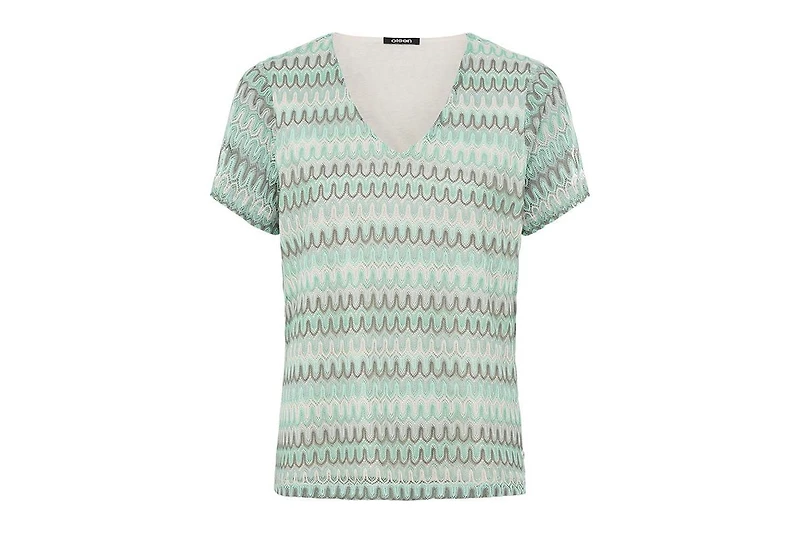 Olsen Women's Vibrant Lace T-Shirt
