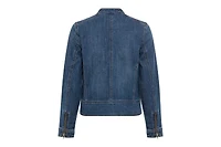 Olsen Women's Collarless Denim Jacket
