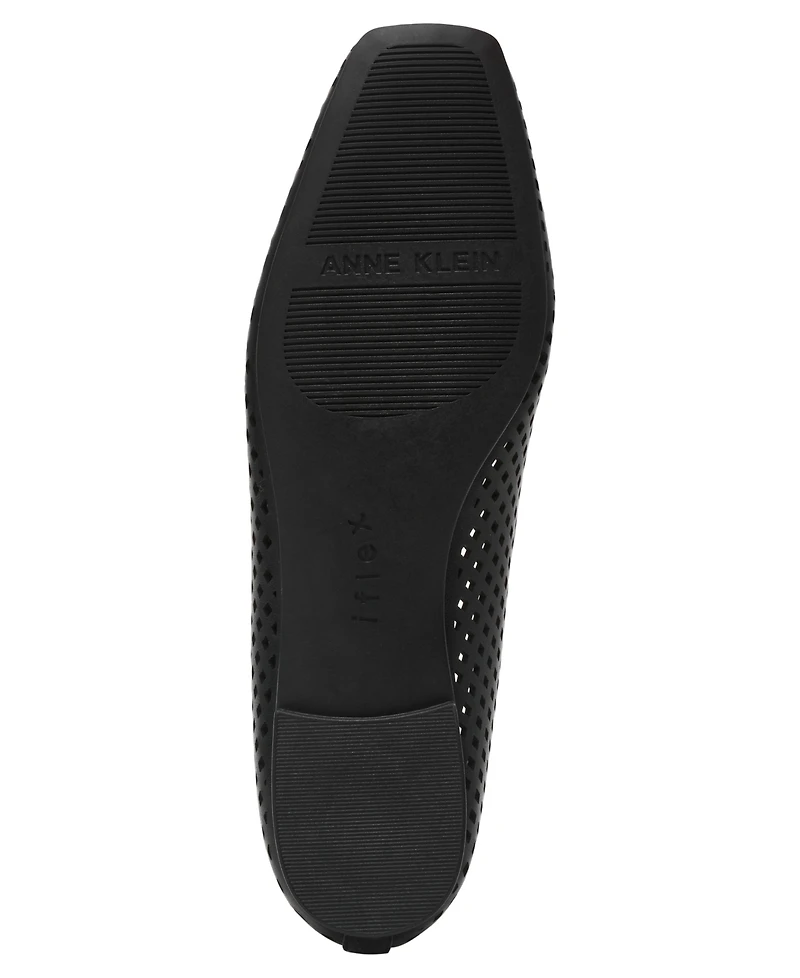 Anne Klein Women's Aspen-p Snip Toe Ballet Flats