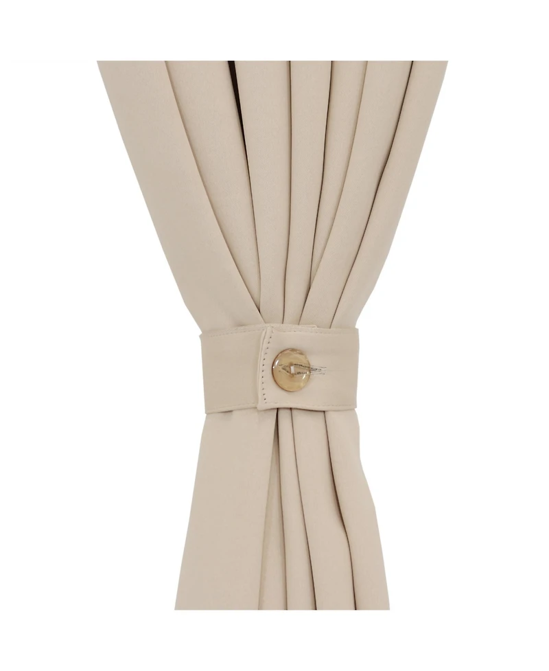 Simple Styles Indoor/Outdoor Curtain Panels with Grommet Tops