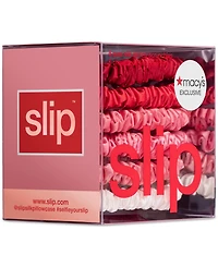 Slip 6-Pc. Strawberry Sundae Pure Silk Skinny Scrunchies Set, Exclusively at Macy's