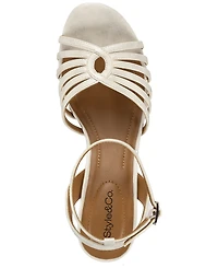 Style & Co Women's Perriee Dress Sandals, Exclusively at Macy's