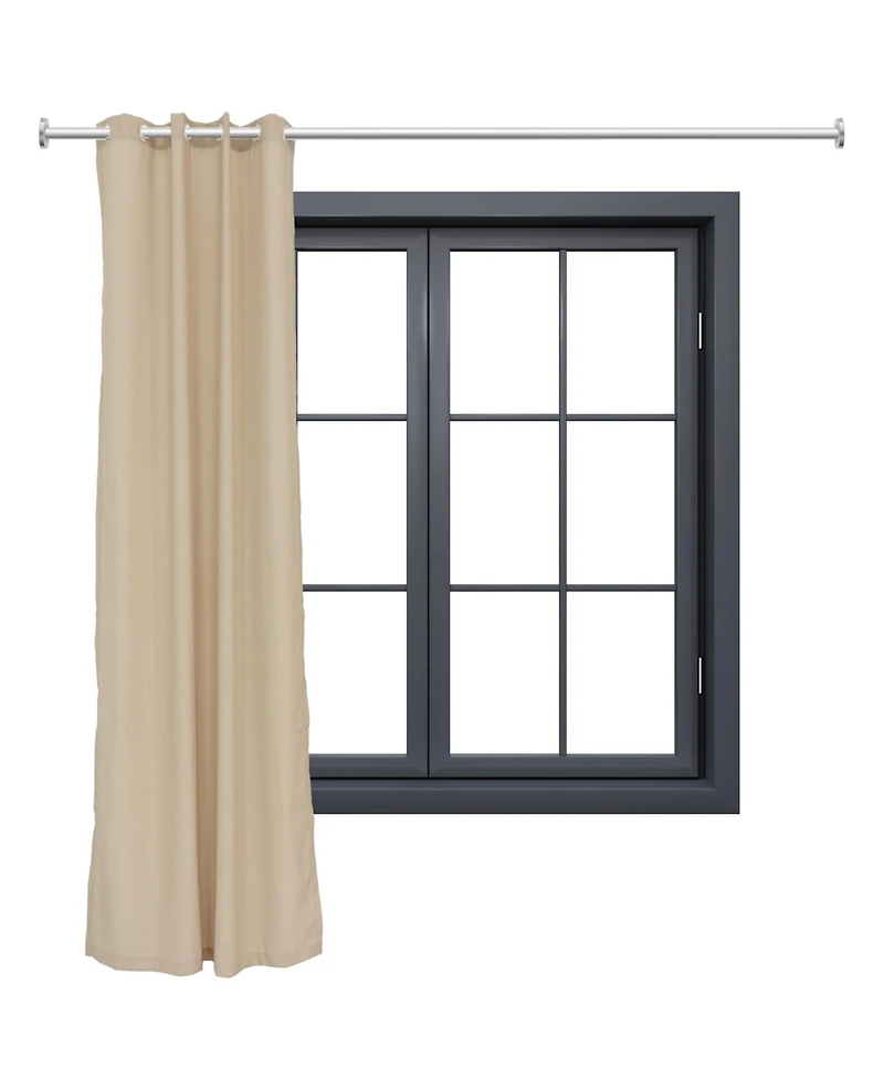 Contemporary Styles Indoor/Outdoor Curtain Panels with Grommet Tops