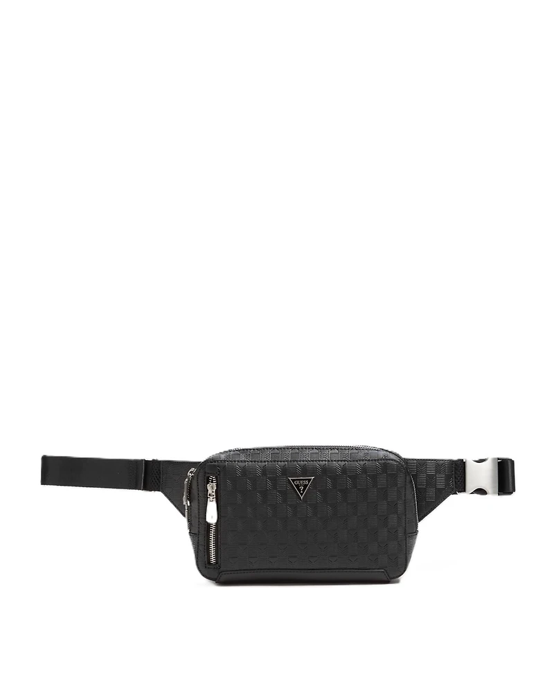 Guess Men's Torino Bum Bag with Vertical Zip