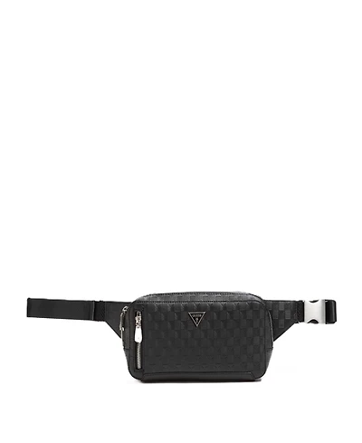 Guess Men's Torino Bum Bag with Vertical Zip