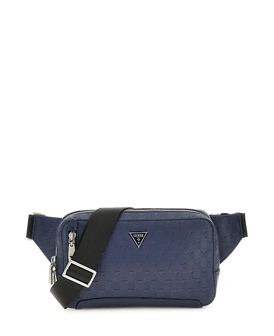Guess Men's Torino Bum Bag with Vertical Zip