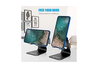 Urmust Adjustable Aluminum Phone Stand & Dock for Desk | Fits iPhone 5SE-15 Pro/Max/Xr/Xs