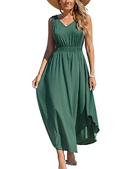 Cupshe Women's Meadow Whimsy Midi Beach Dress