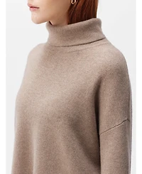 Gobi Cashmere Women's Roll-Neck Sweater