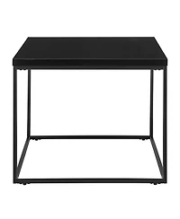 Modern Square End Table with Sturdy Design for Small Spaces