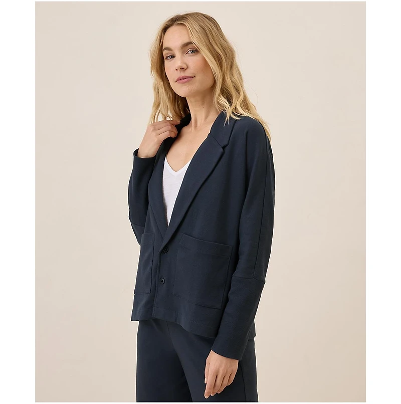 Pact Women's Organic Cotton Airplane Relaxed Blazer