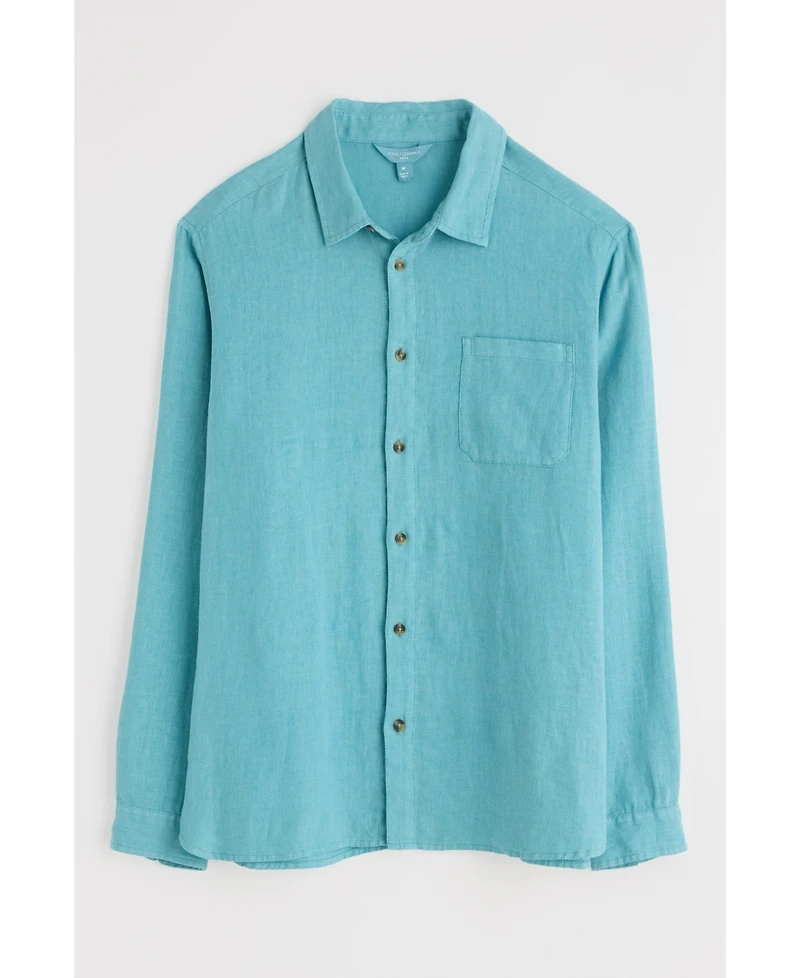 Seasalt Cornwall Men's Linen Button Down Shirt