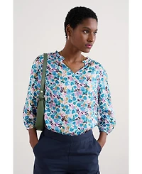 Seasalt Cornwall Women's Flower Weave Top