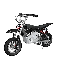 Razor MX400 Dirt Rocket Electric Motocross Motorcycle Bikes, 1 Black & 1 White