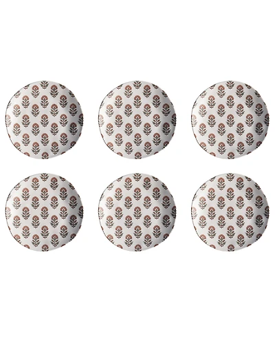 Abode Homewares Kashmir 6-Pc. Salad Plates, Service For 6