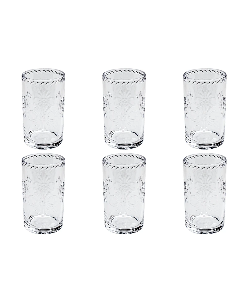 Abode Homewares Talavera Stemless Glasses, Set of 6