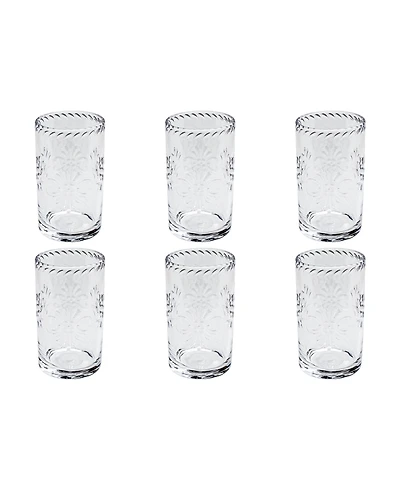 Abode Homewares Talavera Stemless Glasses, Set of 6