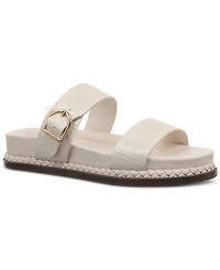 Giani Bernini Women's Gianaa Memory Foam Double Band Footbed Sandals, Created for Macy's
